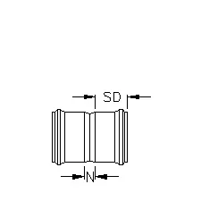 6 STOP COUPLING GxG | 905-0006